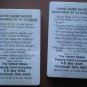 Congress Playing Cards Cel U Tone Sealed Yellow Peach Flowers 2 decks