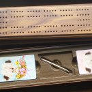 Vintage Travel Card Kit Cribbage Playing Cards Stancraft Nu Vue Dogs Puppy