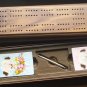 Vintage Travel Card Kit Cribbage Playing Cards Stancraft Nu Vue Dogs Puppy