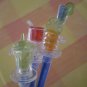 Swizzle Sticks Drinks Acrylic Plastic Champagne Cocktails