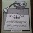 Restoration Hardware Super Mini Book Task Light Clip LED