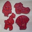 Lot Vintage HRM Cookie Cutters Nursery Rhyme Humpty Dumpty Muffin Man