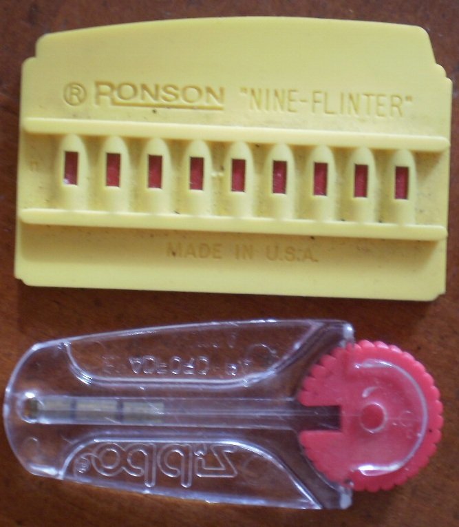 Vintage Flint for Lighters Ronson Zippo Nine Flinter