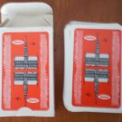 Sabena Belgian World Airlines Playing Cards Vintage Red Deck