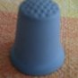 Wedgwood Blue Jasperware Thimble josiah? Bust