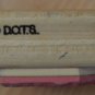 Pansy Seeds D.O.T.S. Rubber Stamp Wood Mounted DOTS E325 Kind Thoughts