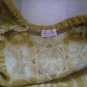 Vintage Terry Blouse Dress Mustard Ugly Carmel by the Sea