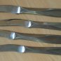 Nasco Flamingo Montego Steak Knives Serrated Lot 4 Knife Set Stainless Japan