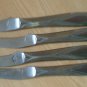 Nasco Flamingo Montego Steak Knives Serrated Lot 4 Knife Set Stainless Japan