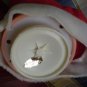 Holiday Girl Commodore Revolving Musical Decoration Vintage