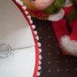 Victorian Dolls Japan Felt Christmas Vintage Carolers Red Decor