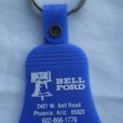 Bell Ford Phoenix Az Car Sales Plastic Keychain Blue