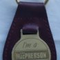 Team MacPherson Person Leather Keychain Vintage