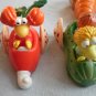 Fraggle Rock McDonalds Henson Lot 3 Veggies Car 1984 Vintage