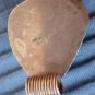 Sterling Silver Pendant Gray Stone Triangular Mexico 925 Vintage
