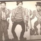 Vintage 1950s Photo Silly Boys Carnival Hobo Face Fair