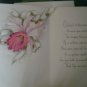 Vintage Greeting Card Anniversary Orchids Cattleya Flowers
