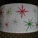 Printed Packaging Tape Stars White 26-3684 Gift Wrap