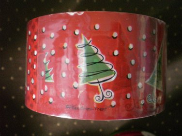 Printed Packaging Tape Tree Farm Ellen Crimi Trent Gift Wrap