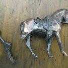 Metal Horse Vintage Broken Trophy Craft Stallion Figurine AS IS