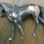 Metal Horse Vintage Broken Trophy Craft Stallion Figurine AS IS
