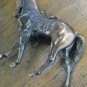 Metal Horse Vintage Broken Trophy Craft Stallion Figurine AS IS