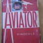 Vintage Aviator Pinochle Playing Cards Red Tax Stamp
