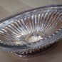 Sheffield Reproduction Silver Plate Footed Tray Vintage Bowl 6524