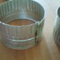 Vintage Metal Cookie Cutters Set 6 Nesting Graduated Circles W Germany Fluted