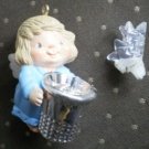 Hallmark Merry Miniatures Angel Thimble Star Ornament QX4304
