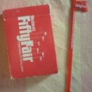 Western Airlines Fifty Fair 50th Playing Cards Swizzle Stick