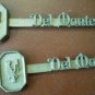 Del Monte Hyatt House Swizzle Sticks Stirrer Muddler Lot 2 Vintage Plastic