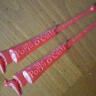 Ports O Call Dallas Texas Plastic Swizzle Sticks Stirrers Lot 2 Southland Center