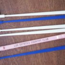 Golf Club Swizzle Sticks Lot Los Coyotes Country Club Blank