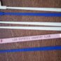 Golf Club Swizzle Sticks Lot Los Coyotes Country Club Blank