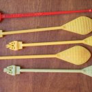 American Airlines Swizzle Sticks Lot 5 Vintage Swizzler AA Stirrers