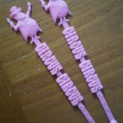 Circus Circus Casino Las Vegas Plastic Swizzle Sticks Stirrers Lot 2 Ringmaster
