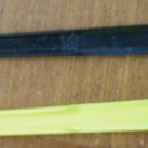 Pan Am Swizzle Sticks Stirrers Lot 2 Swizzler Black Yellow Airlines PanAm