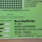 Berol RapiDesign R-352 Microelectronics Packaging Pin Grid Array 2x scale NIP Vintage