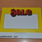 Lazer-Signs SALE Poster Sign R&M 7X11 100pc CZA104 NOS