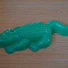 Tim Mee Plastic Alligator 1990s Green 3490 USA 18" Crocodile Croc Beach Sand Toy