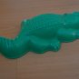 Tim Mee Plastic Alligator 1990s Green 3490 USA 18" Crocodile Croc Beach Sand Toy