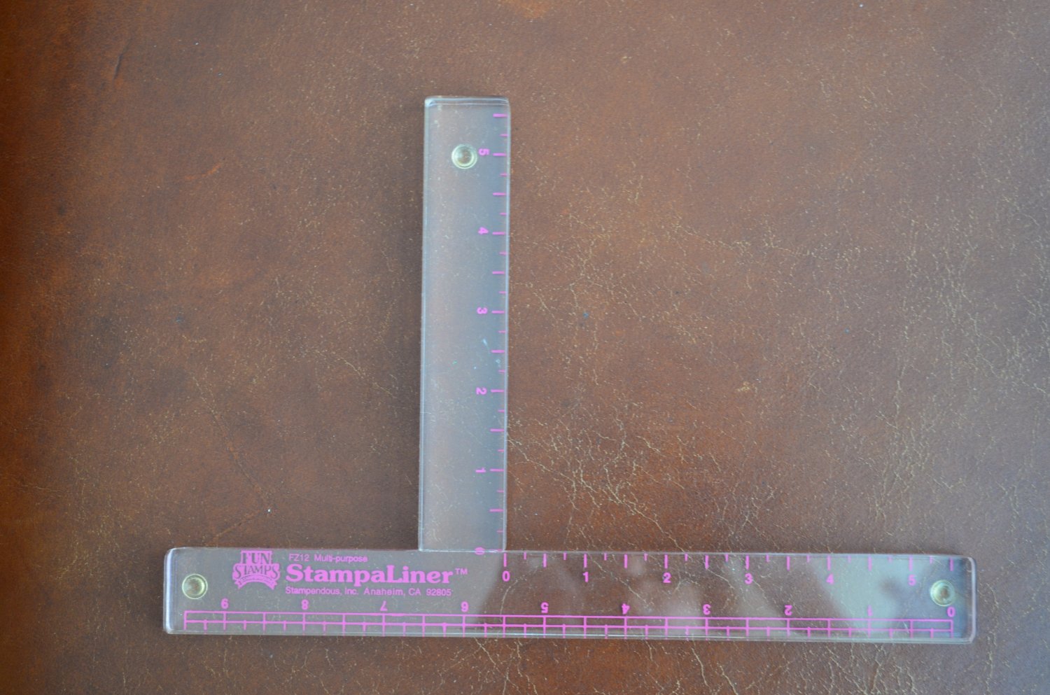 StampaLiner Acrylic Rubber Stamp Aligner Stampendous Model FZ12