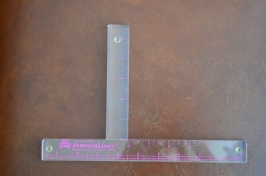 StampaLiner Acrylic Rubber Stamp Aligner Stampendous Model FZ12 Multipurpose