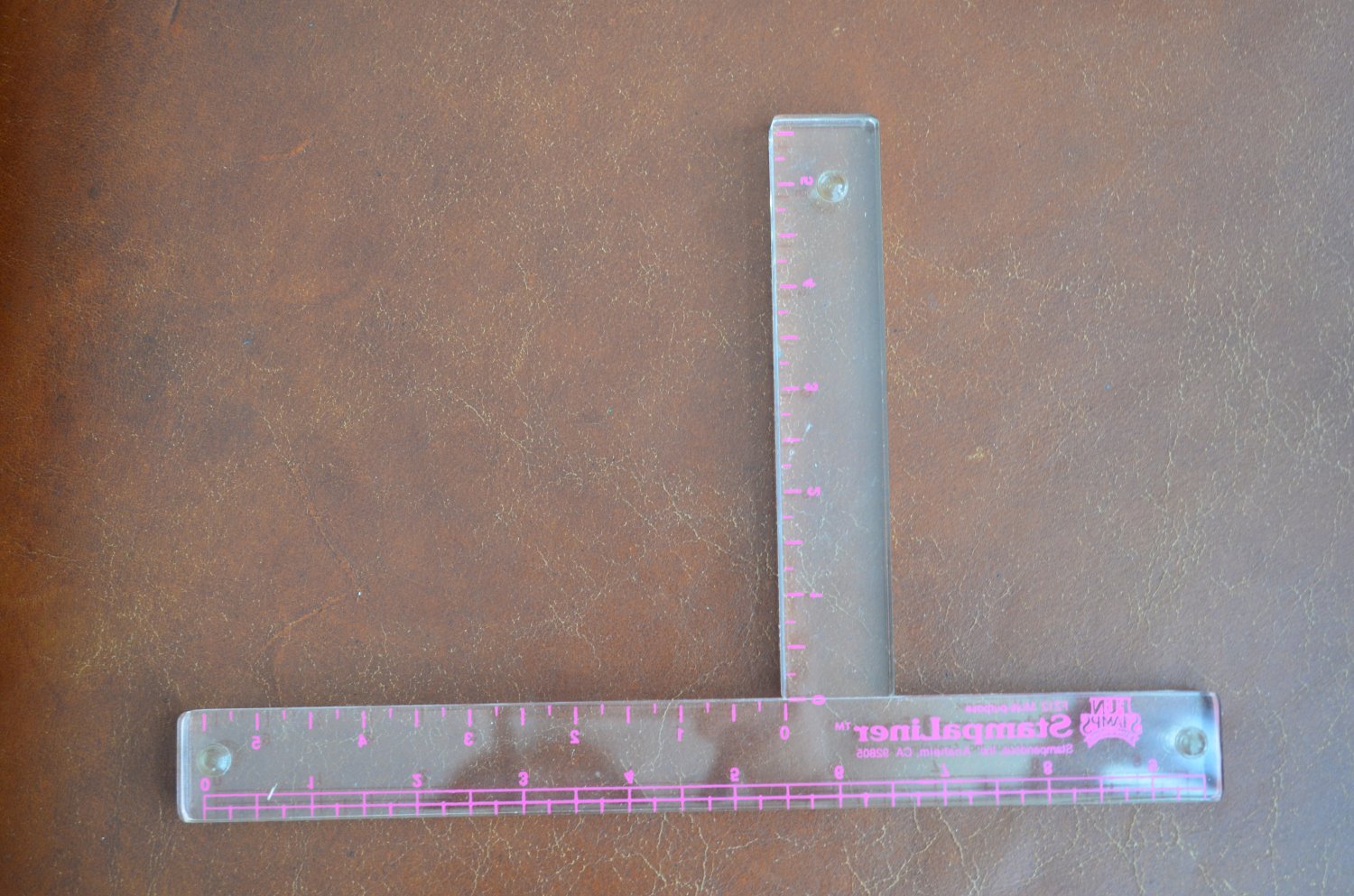 StampaLiner Acrylic Rubber Stamp Aligner Stampendous Model FZ12