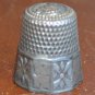 Vintage Sterling Silver Thimble Size 7 SC or SCC Anchor 10-Sided