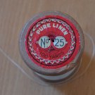 Vintage Linen Thread Charles Brown Machine #25 Wood Spool Belgium Off-White