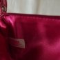 2006 HELLO KITTY Pencil Case Clutch Metallic Pink Bag Sanrio Zipper Soft Vinyl