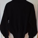 Vintage Tyrolia By Head Ski Sweater 1980s Black Wool Acrylic Hong Kong Medium?