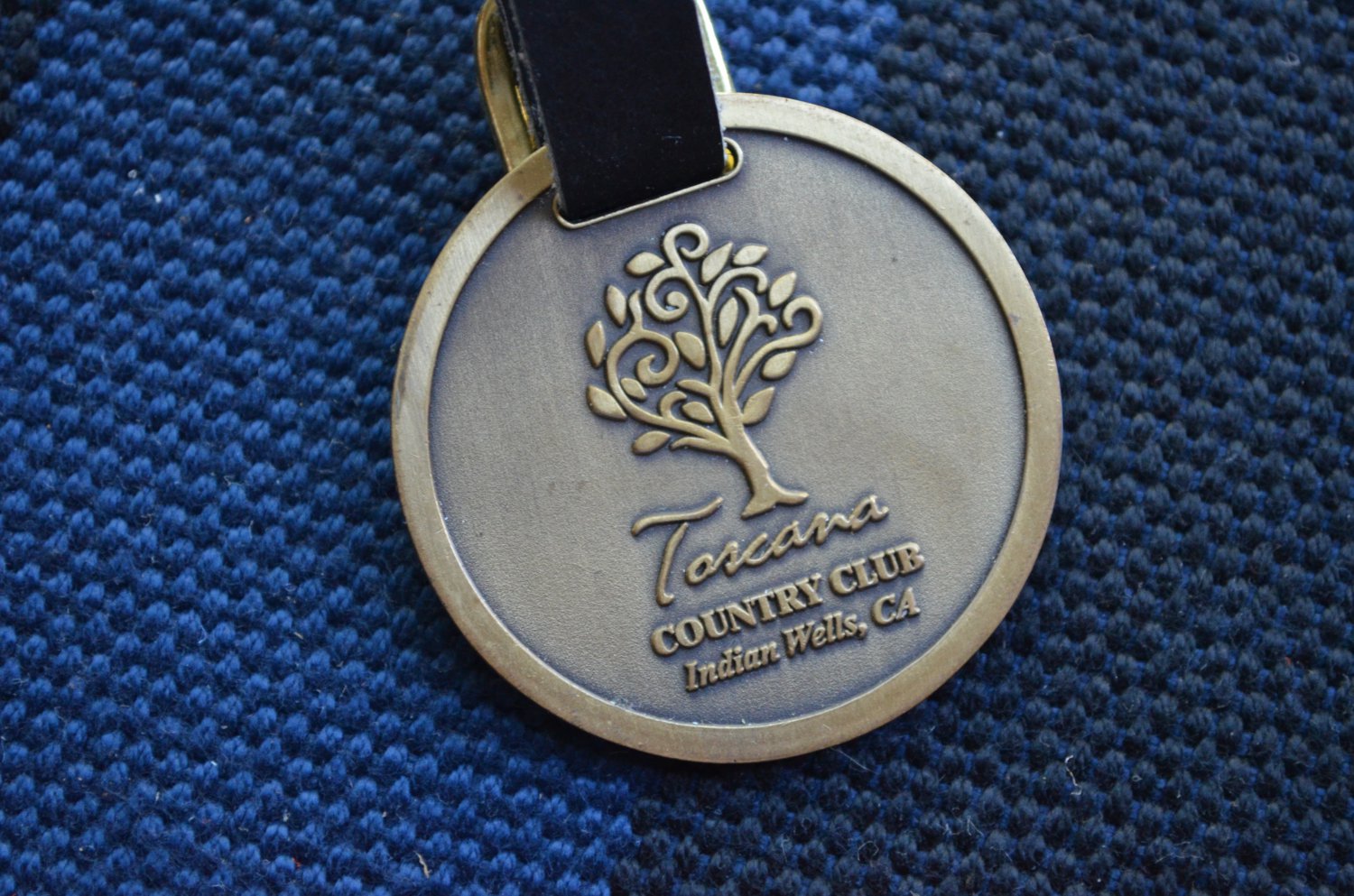 Golf Tag Toscana Country Club Indian Wells CA Jack Nicklaus Signature